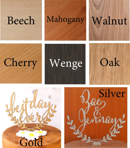 Mr & Mrs cake topper, personalized cake topper, rustic wooden cake topper, wedding cake topper, cake toppers for wedding