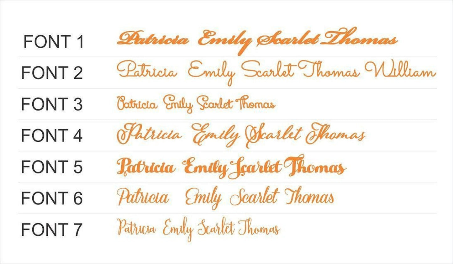 Personalized Wedding Last Name Cake Topper - Custom Script Mr & Mrs Design
