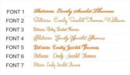 Personalized Wedding Last Name Cake Topper - Custom Script Mr & Mrs Design